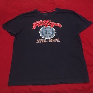 Tommy Hilfiger t shirt vintage college denim jeans